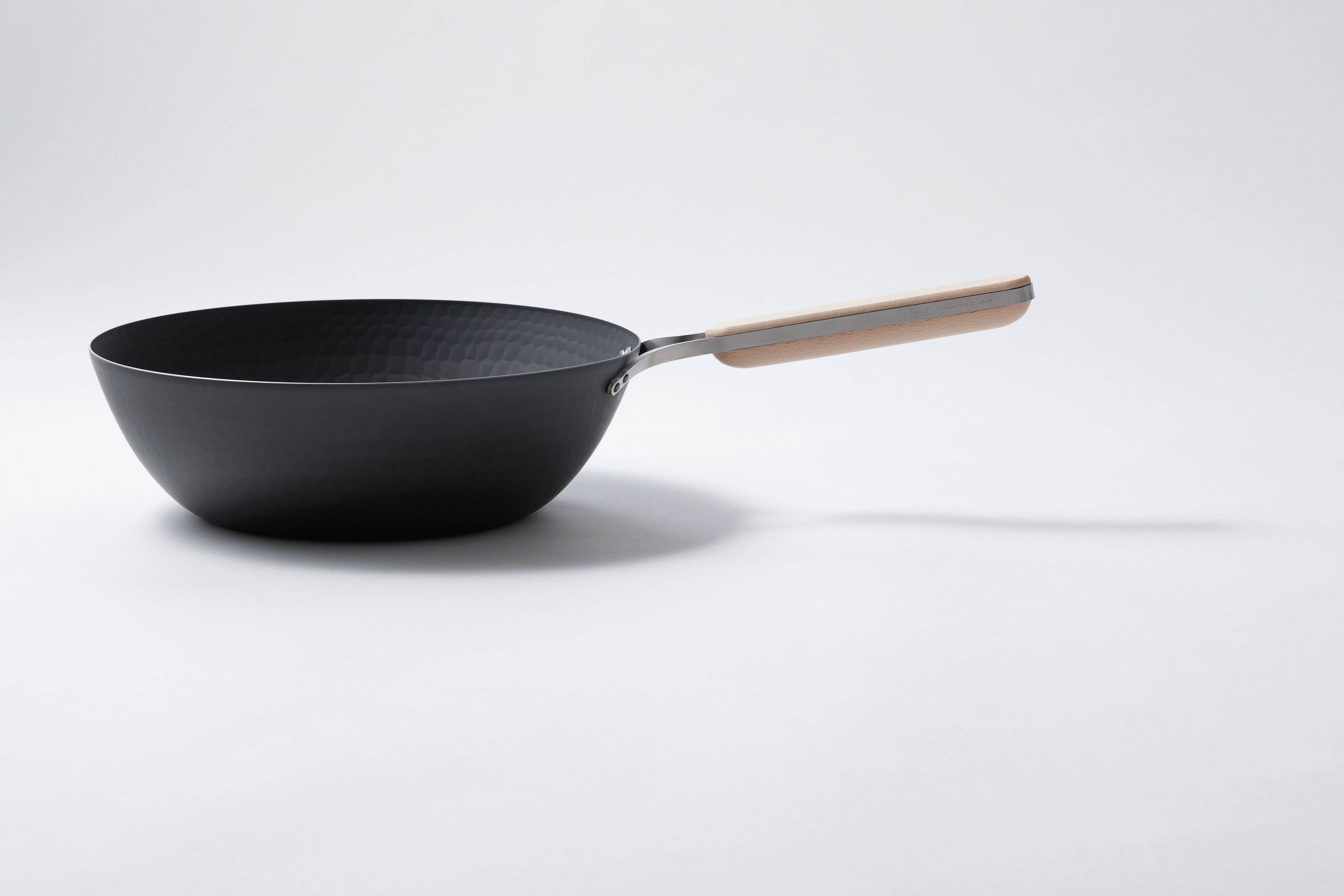 Nitrided Carbon Steel Wok Pan 28cm - Image 4