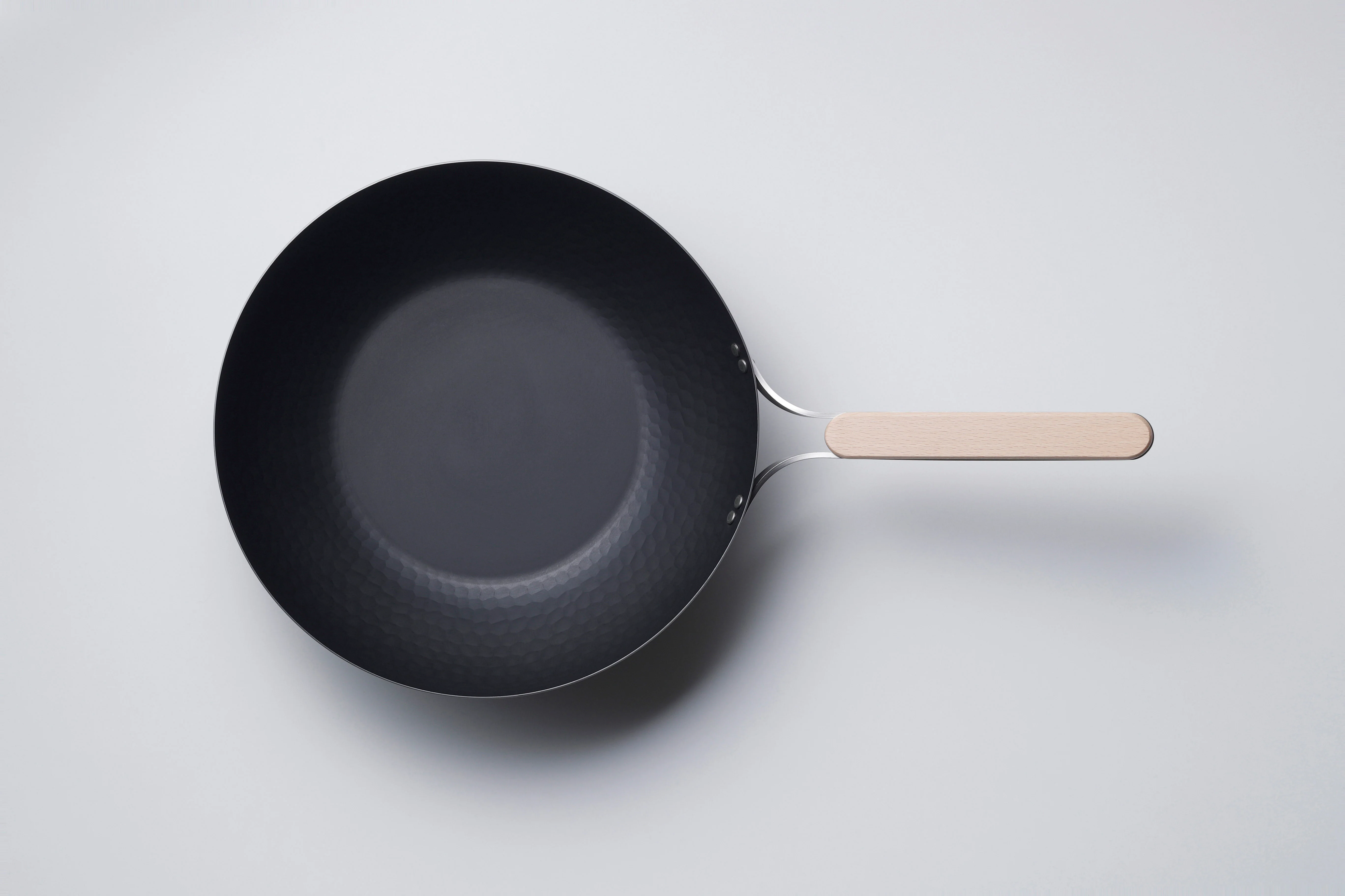 Nitrided Carbon Steel Wok Pan 28cm - Image 5