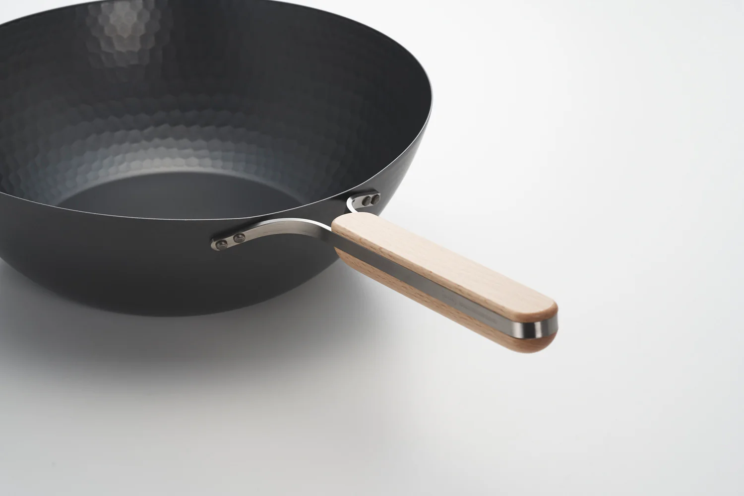 Nitrided Carbon Steel Wok Pan 28cm - Image 6