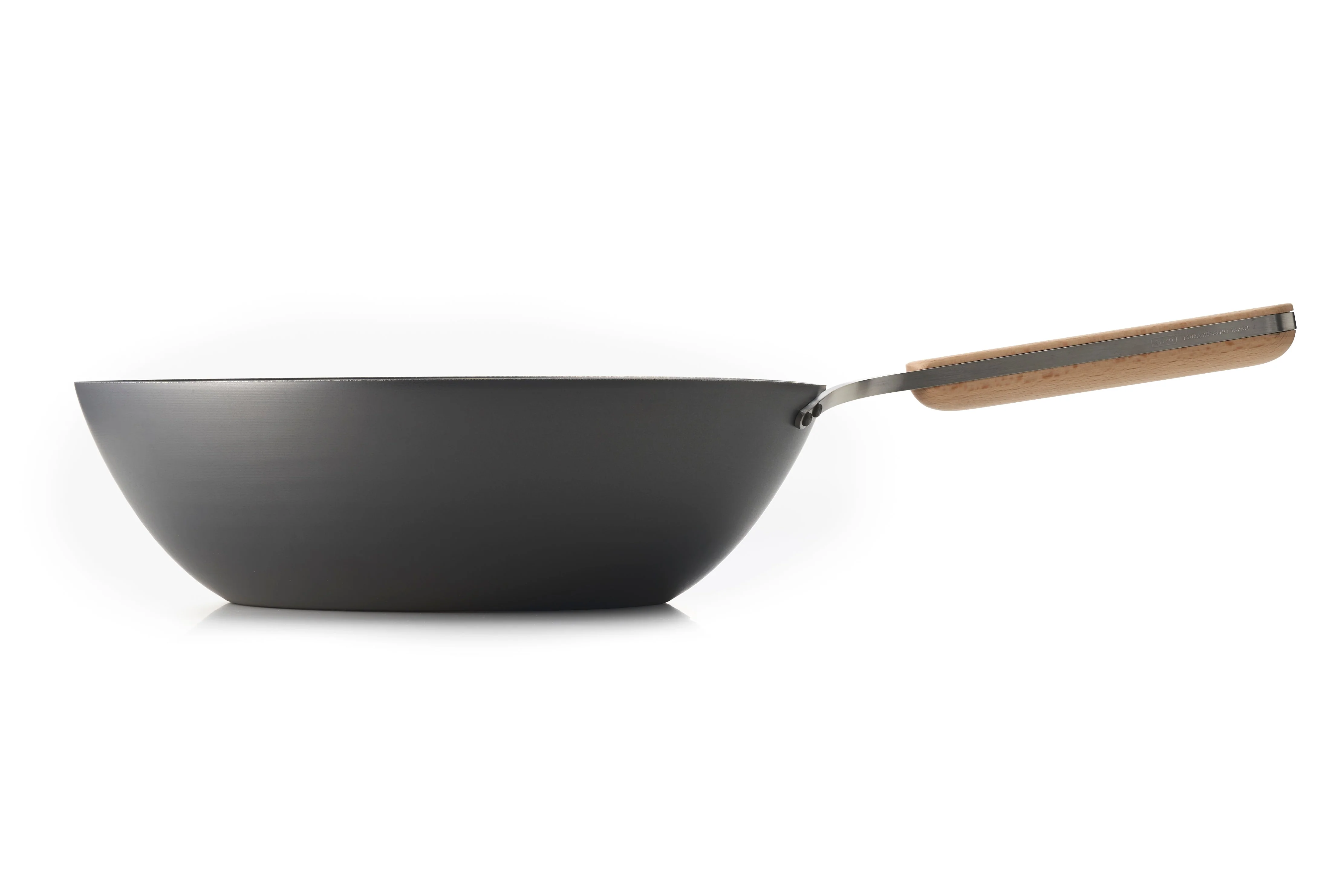 Nitrided Carbon Steel Wok Pan 32cm - Image 2