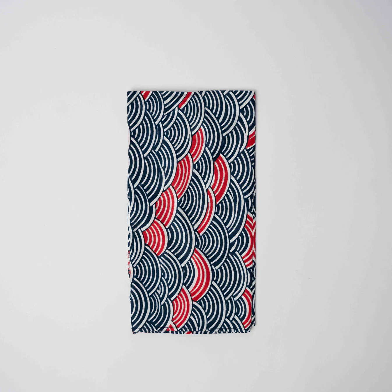 Wave Design reusable Furoshiki wrap 55cm - Image 2