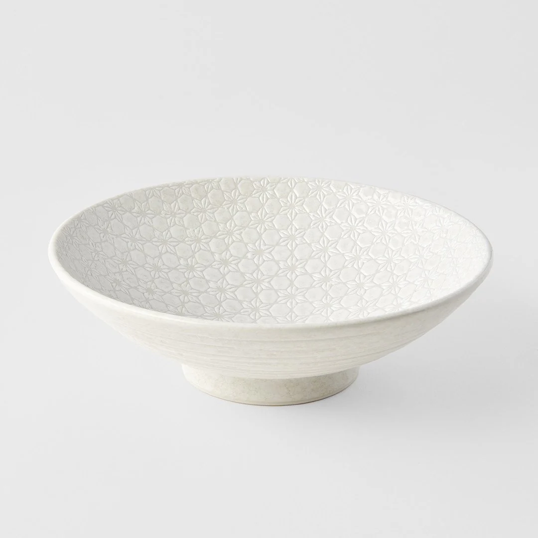 White Star Ramen Bowl 24cm